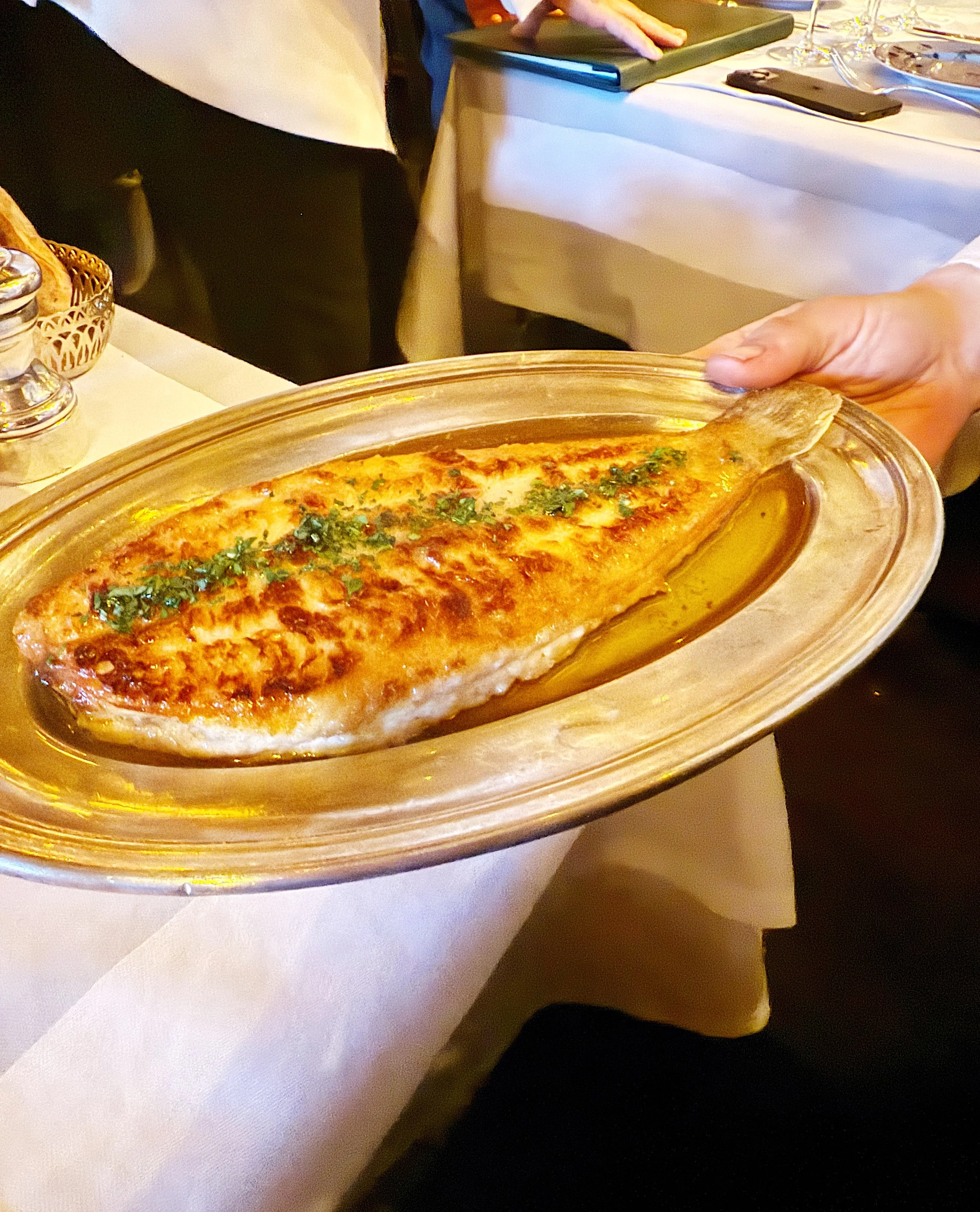 Sole Meunière. Le Voltaire, Paris, France