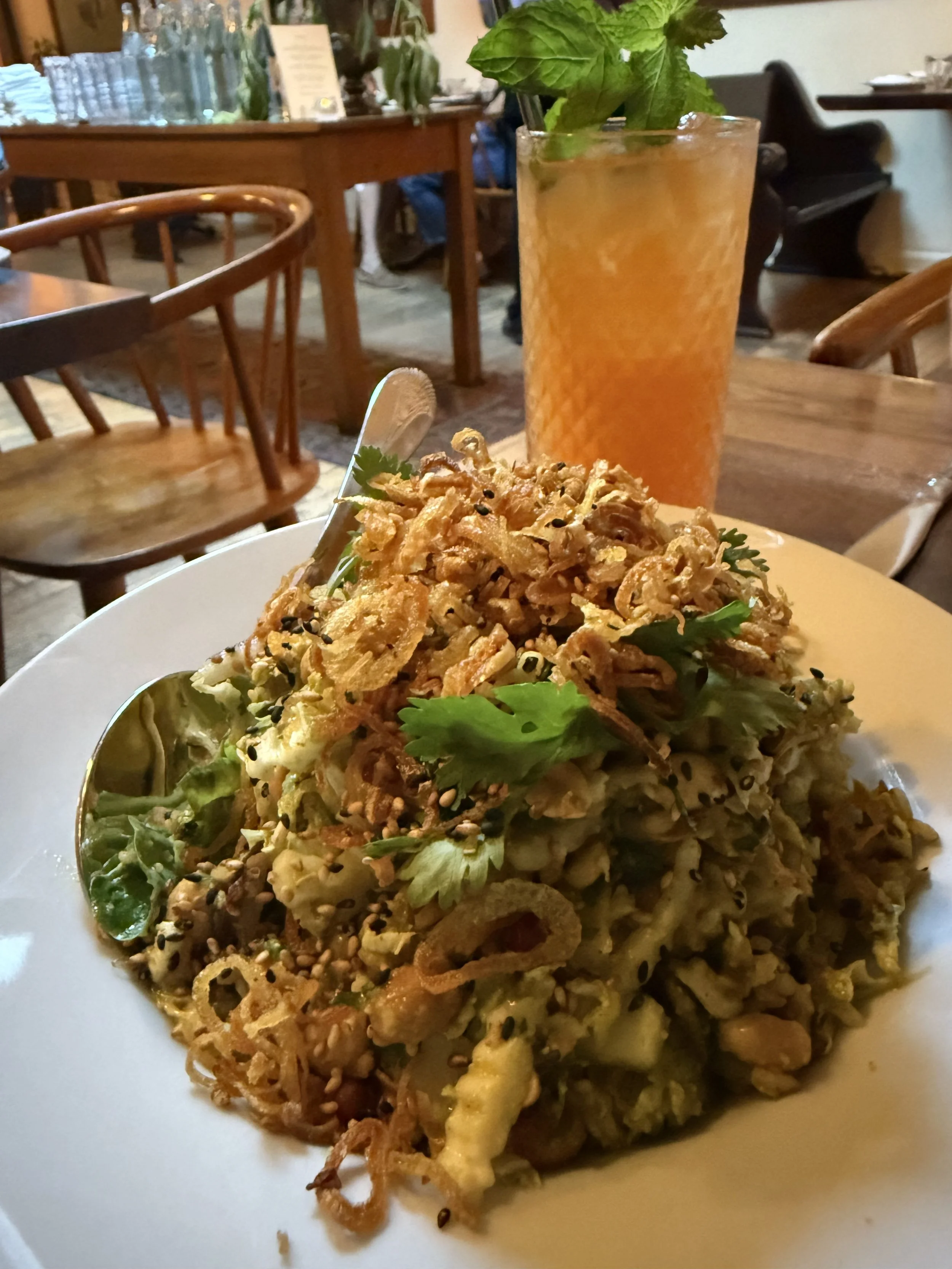 Crispy Rice Salad, The Dutchess, Ojai, CA