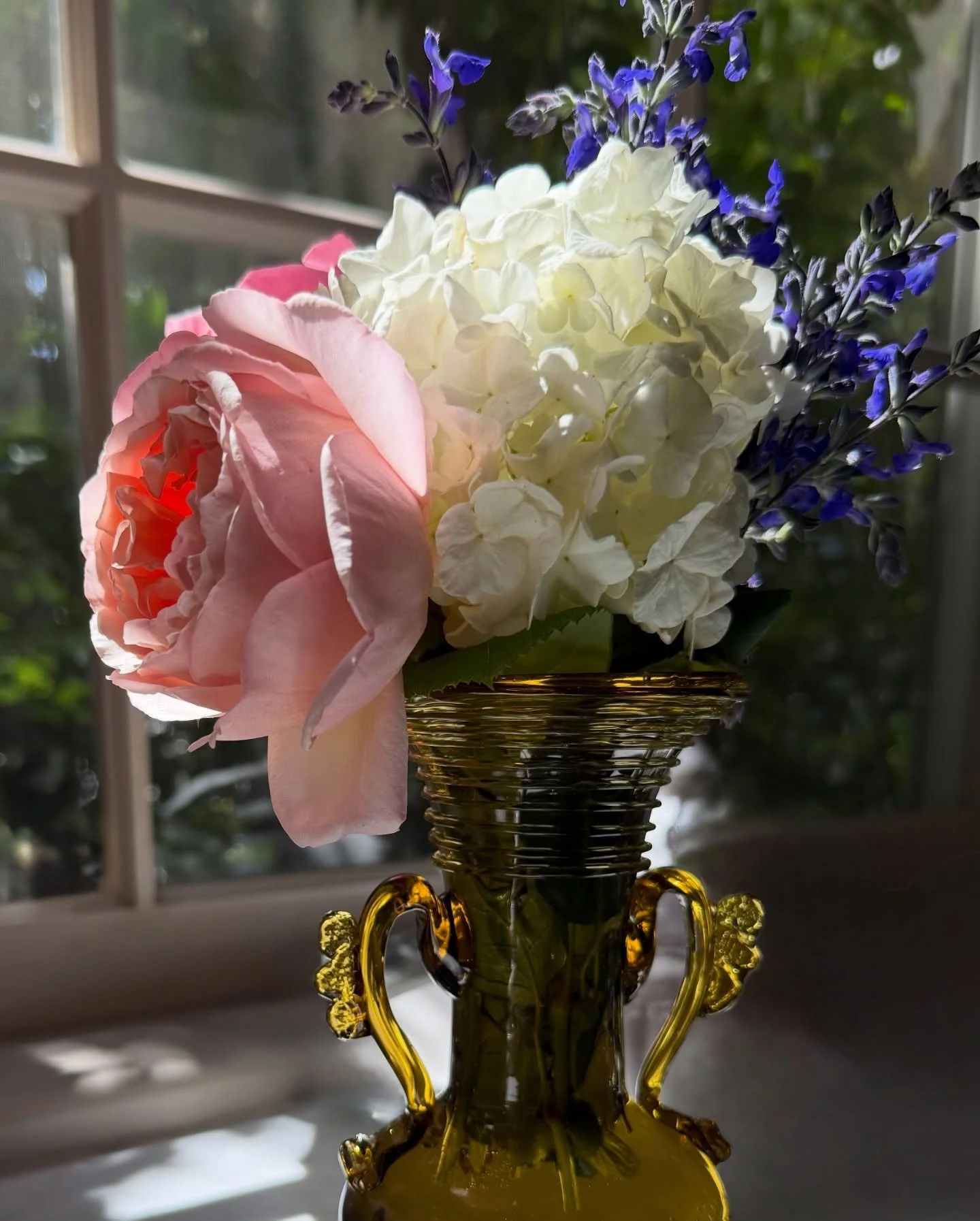 Fresh Picks

Gathered yesterday from the garden. Spring is looking good. Best time of year. Love my garden. Hard work and lots of thought but well worth it. Love what you do. May Day!
.
.
.
#garden #spring #flowers #herbs #home
