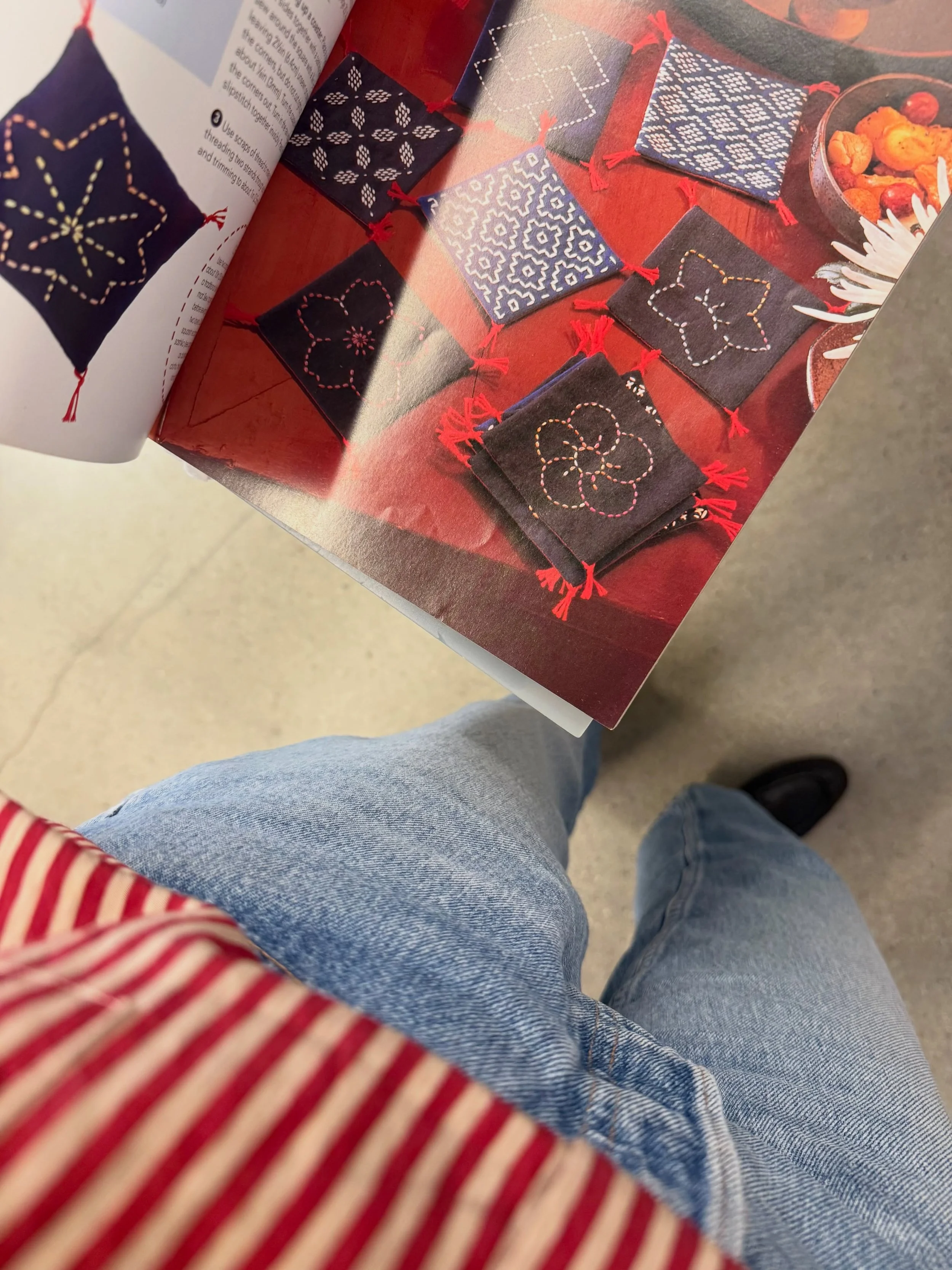 A New/Old Project 

Thirty years ago, I saw an exhibit in Maine of cyanotype photos printed on fabric and sewn into a quilt. The combination of photography, stitching, and layers of fabric stayed with me. 

I journaled about it, experimented a little
