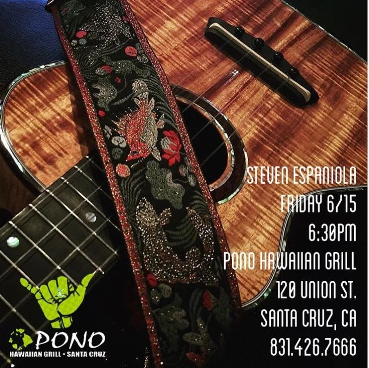 Steven Espaniola performs at Pono Hawaiian Grill this Friday