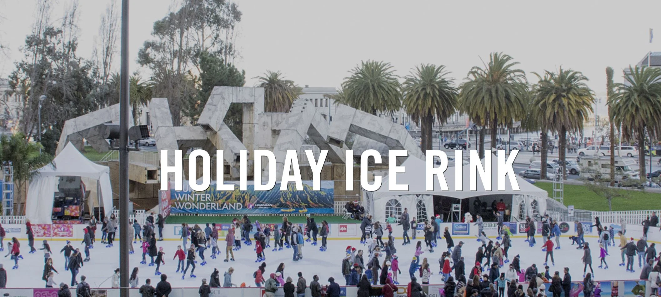 Hawaiian Airlines presents Holiday Ice Rink at Embarcadero Center