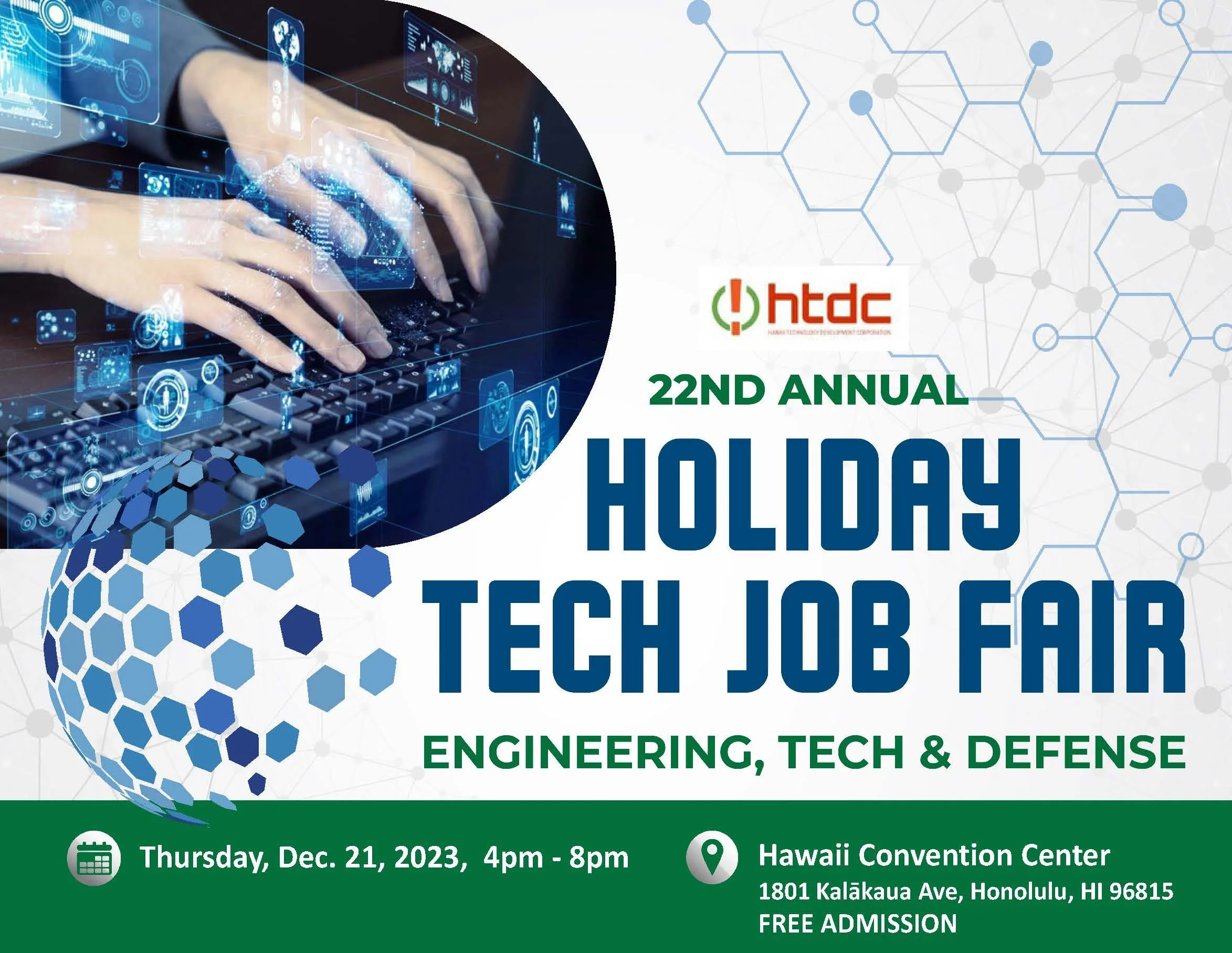 22nd Annual HTDC Holiday Tech Job Fair