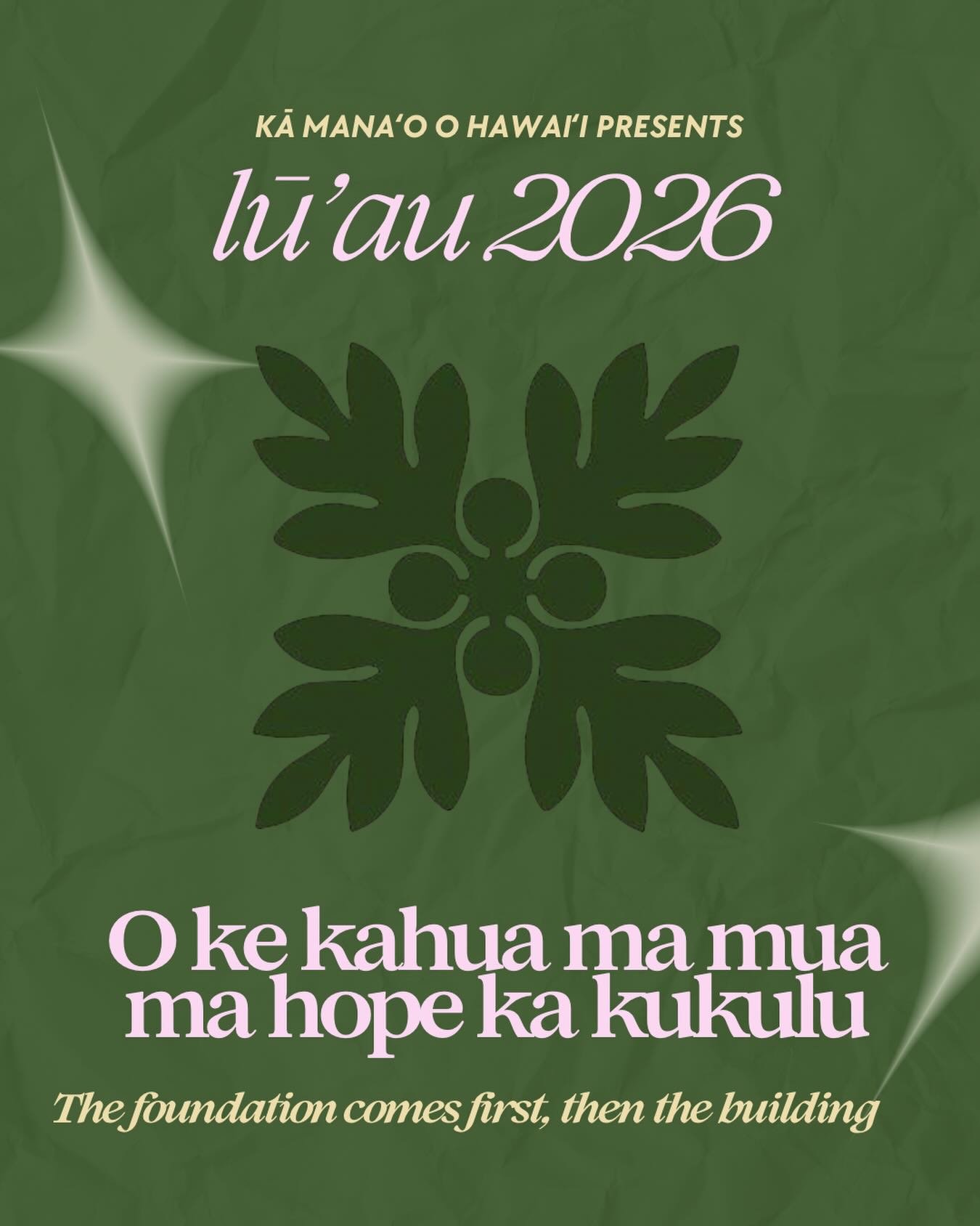 Ka Mana‘o O Hawai‘i 2026 Lū‘au