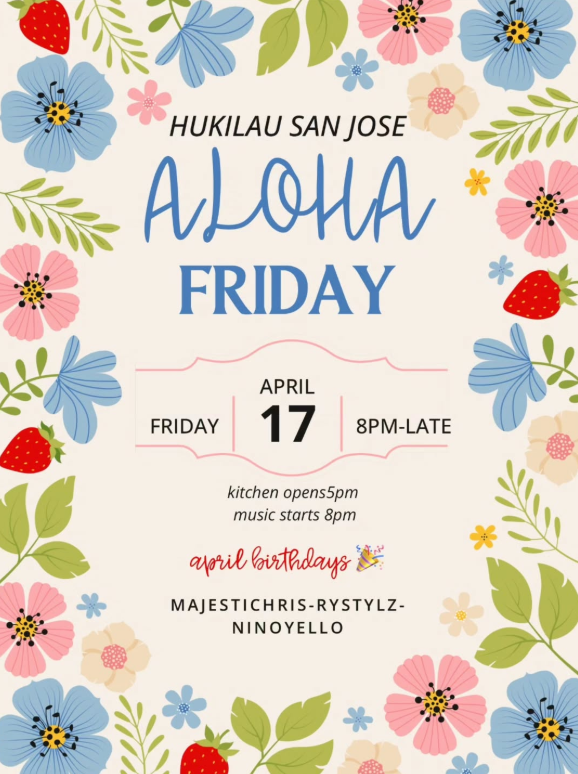 Aloha Friday at Hukilau San Jose