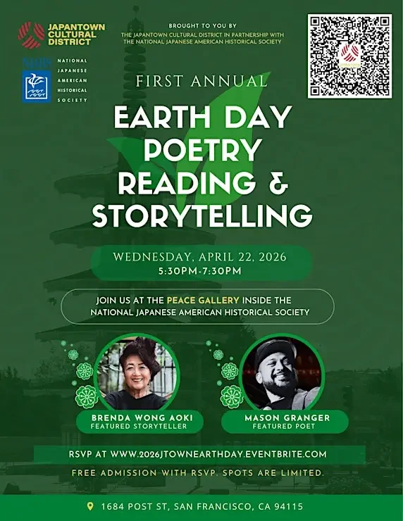 1st Annual Earth Day Poetry Reading &amp; Storytelling