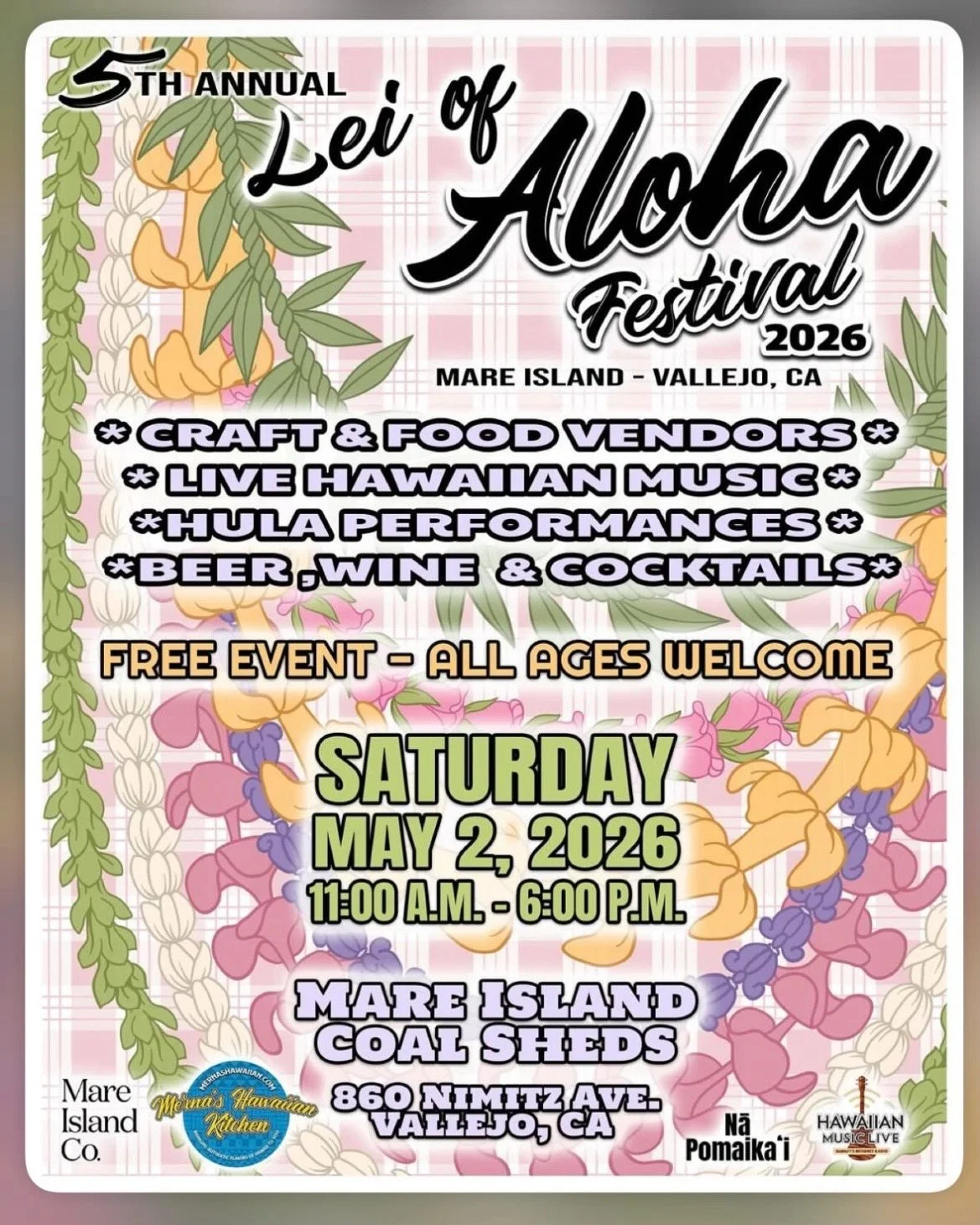 Nā Lei Hulu i ka Wēkiu Keiki Hula Show at Lei of Aloha Festival