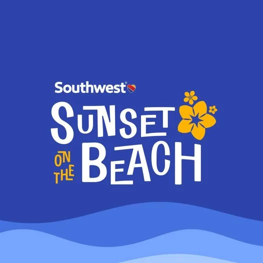 Southwest Airlines Sunset on the Beach - Wicked for Good