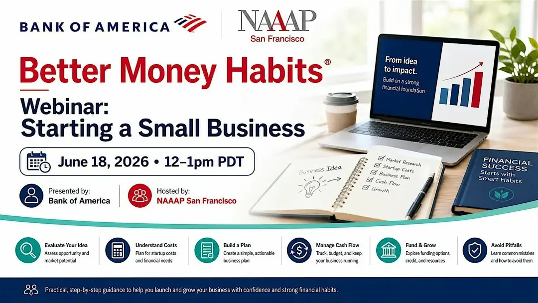 NAAAP-SF Webinar: Starting a Small Business