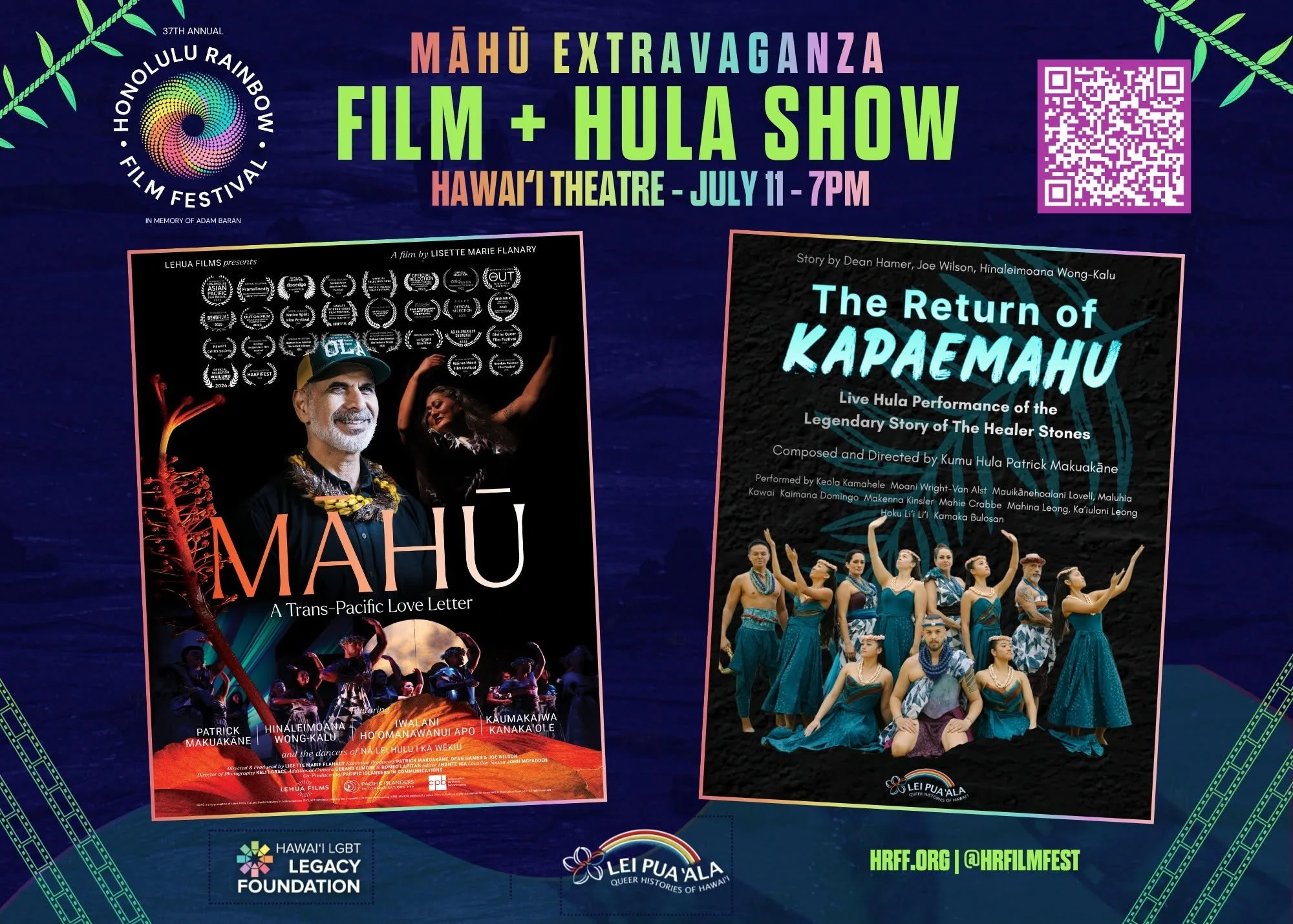 Māhū Feature Film and ‘The Return of Kapaemahu’ Live Hula Show