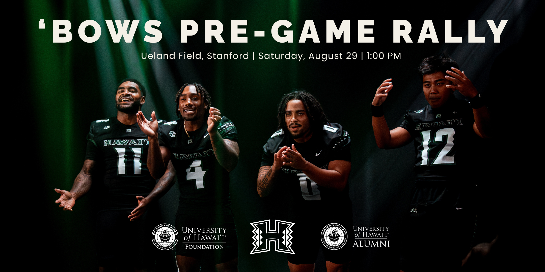 Hawai‘i vs Stanford Football Pre-Game Rally