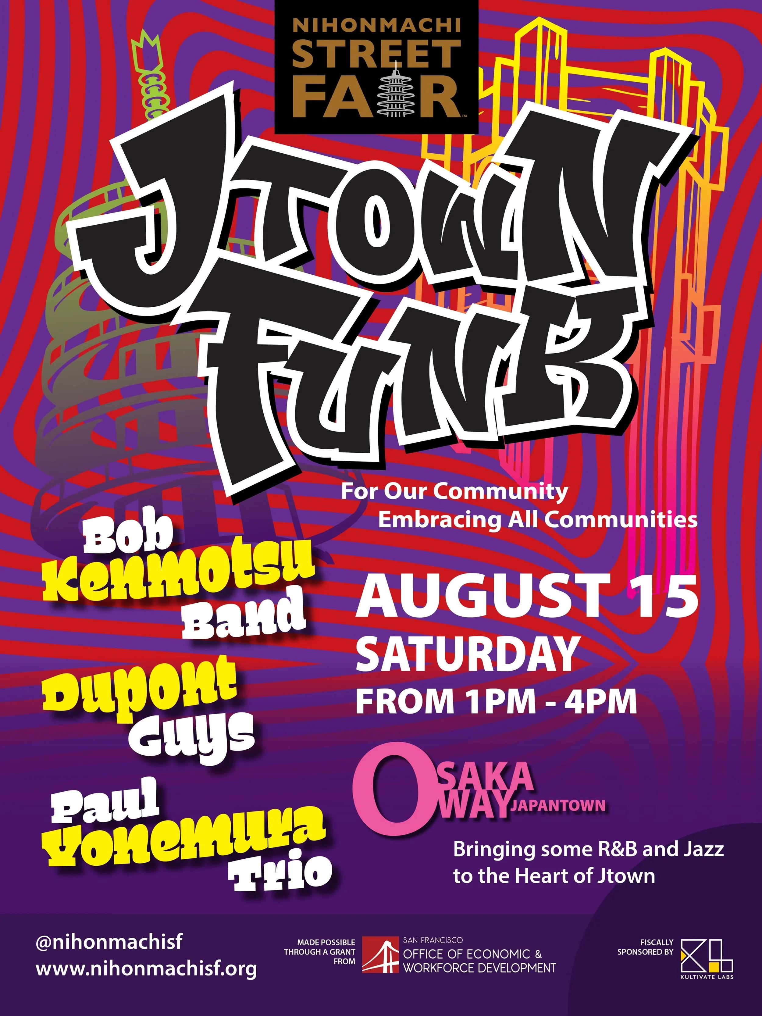 Nihonmachi Street Fair: Jtown Funk