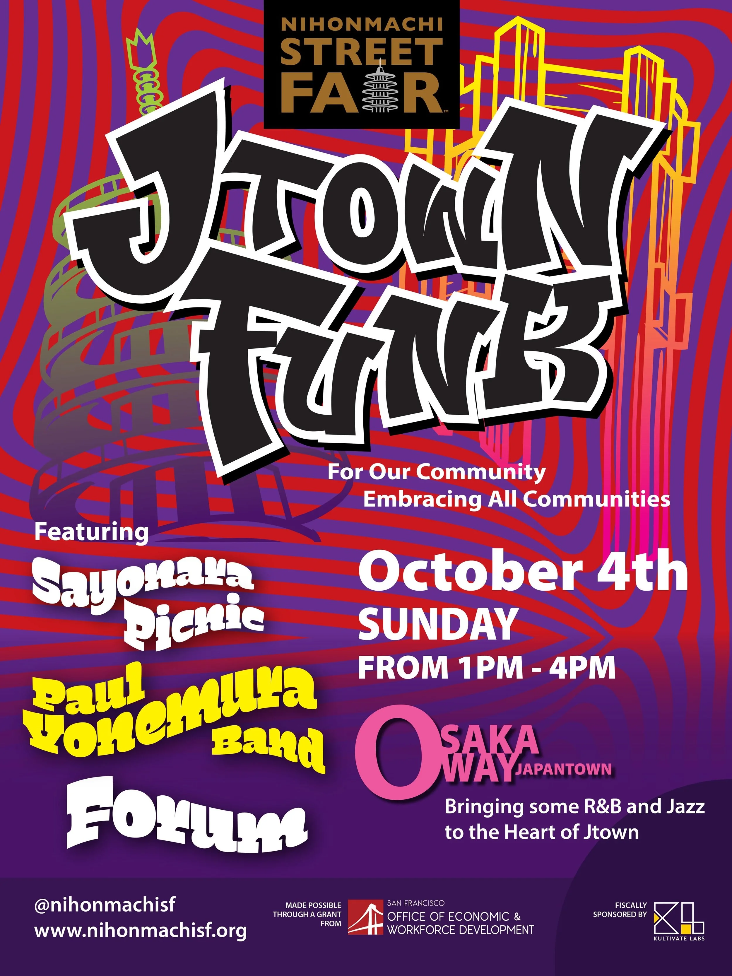 Nihonmachi Street Fair: JTOWN FUNK