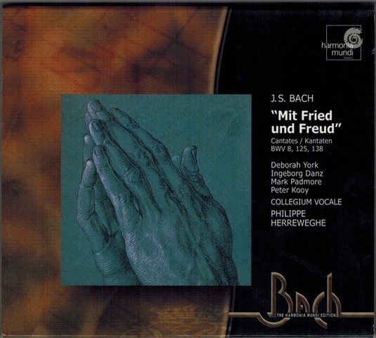 Collegium Vocale Gent
Philippe Herreweghe
Bach: Cantatas
Harmonia Mundi HMC901659
Bart Vandewege, bass