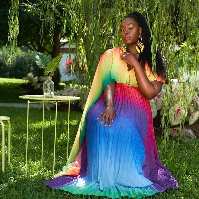 A dreamy pleated maxi that is goddess status. Shop our End Of The Rainbow Maxi Dress online!
#FLYish