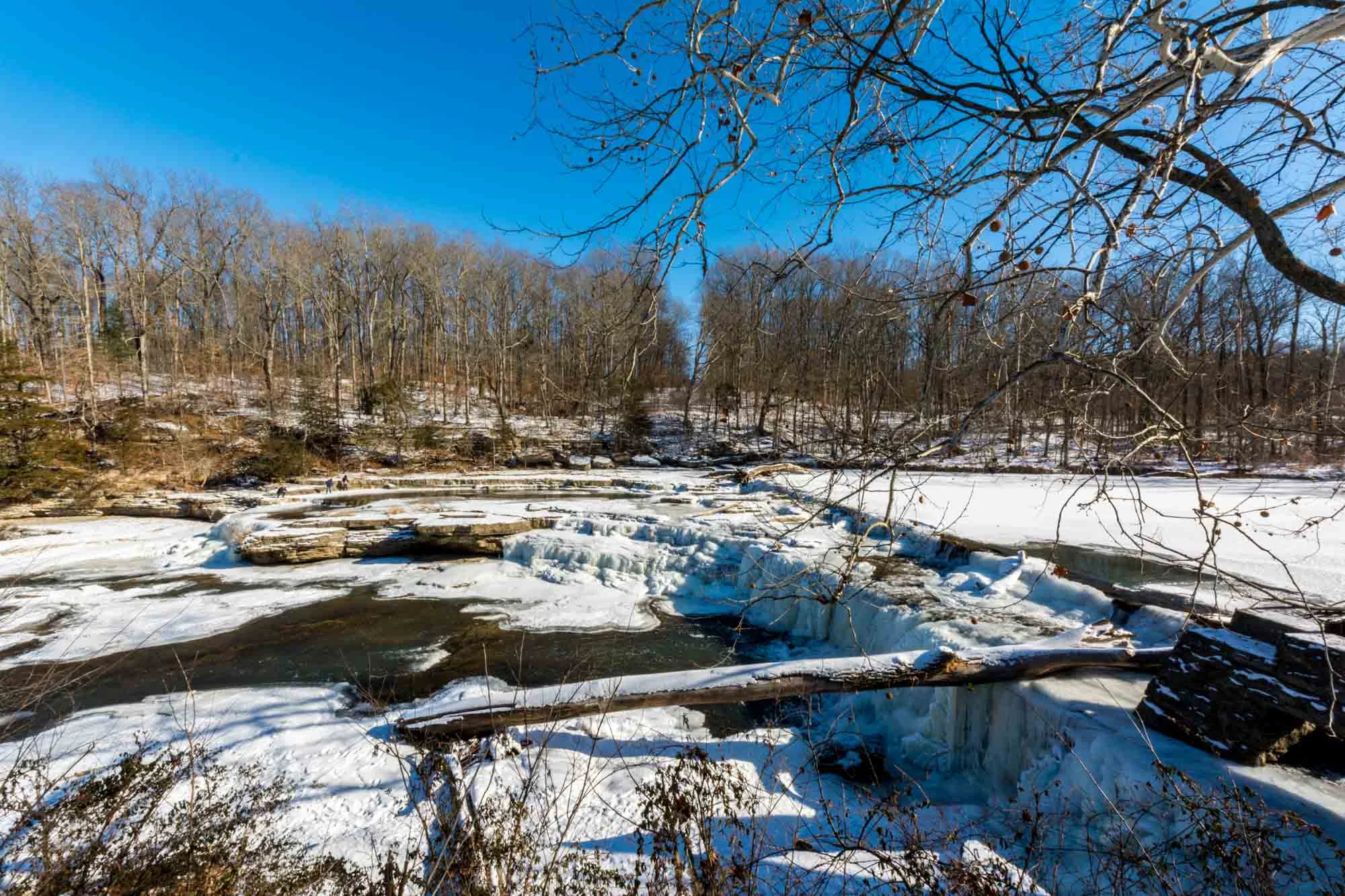 Chasing Frozen Waterfalls (In Indiana)