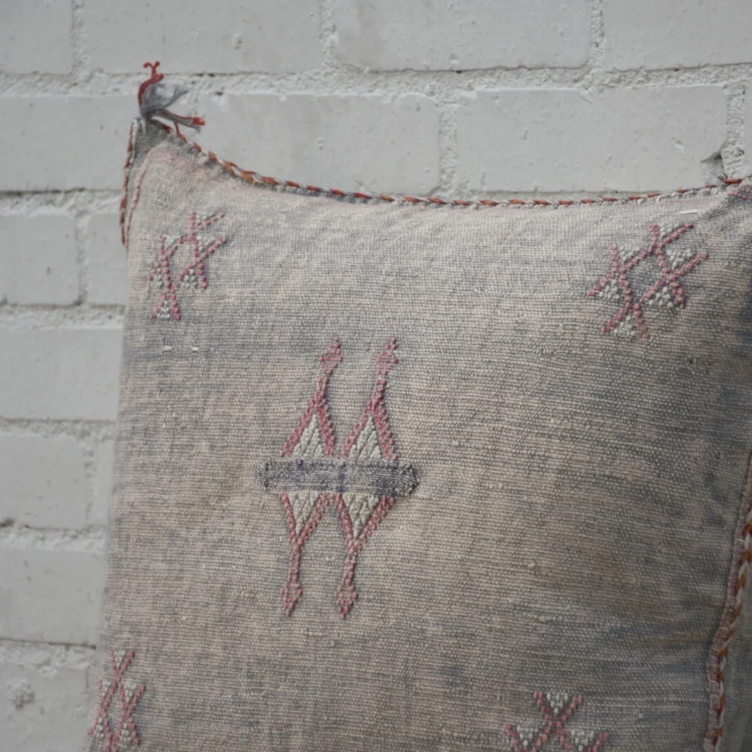 cactus silk sabra pillow cushion throw decorative shop slo