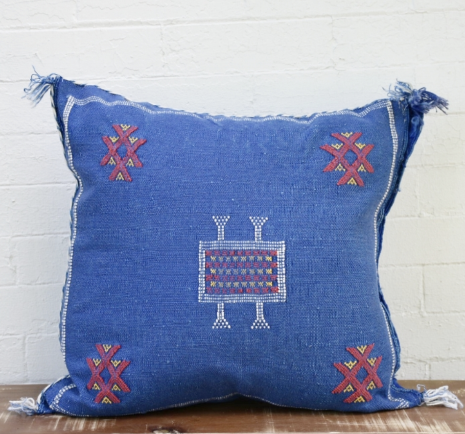 Saharan Cactus Silk Pillow