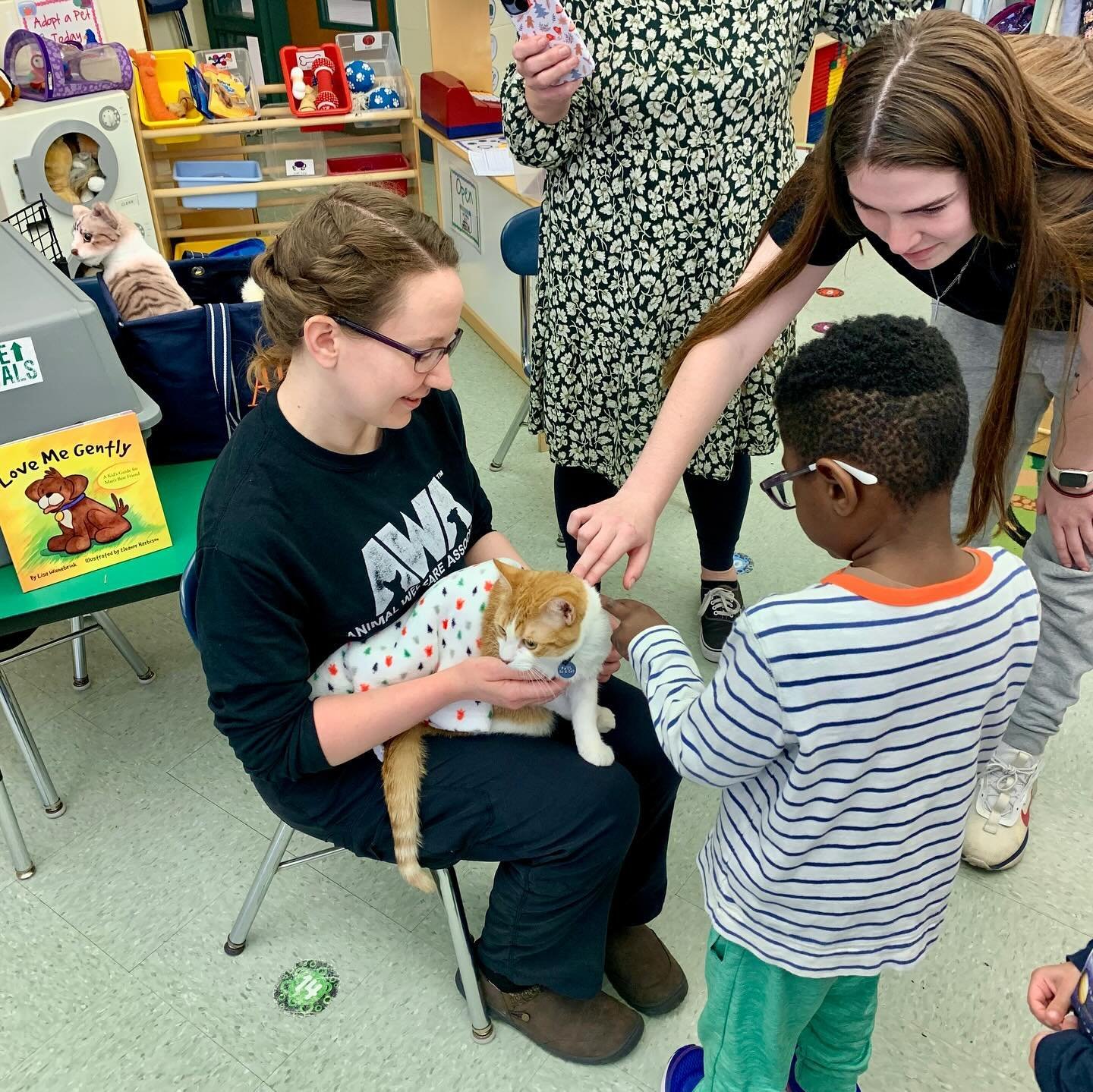 It&rsquo;s often a misconception that children &ldquo;just know&rdquo; how to be gentle with animals but that&rsquo;s not always true. Humane education brought to elementary classrooms is so important and these photos are great examples of how childr