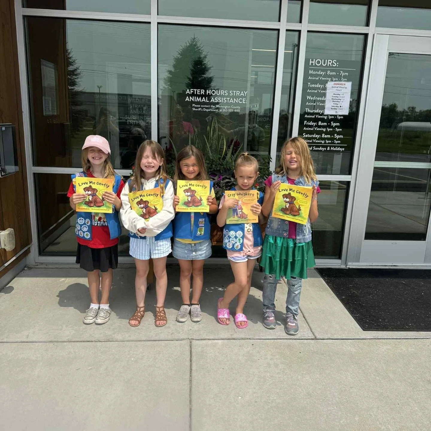 Summer camp fun @humanesocietyanimals #humaneeducation #dog #puppy #booksforkids #summervibes #kindnessmatters #literacy #wisconsin