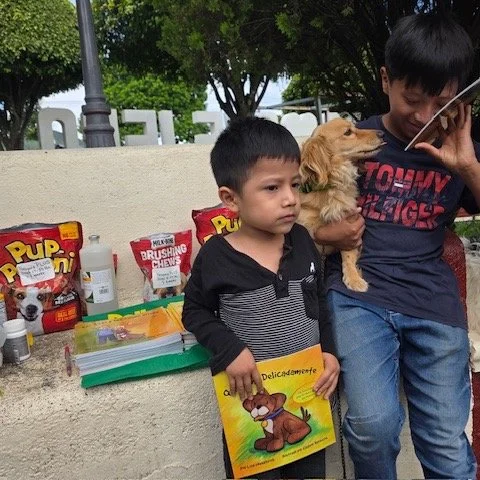Welcome to our newest international partner Centre of Hope Guatemala. We are so proud to work with you and look forward to seeing your special print Spanish book in the hands of children throughout the region. #humaneeducation #dog #puppy #booksforki