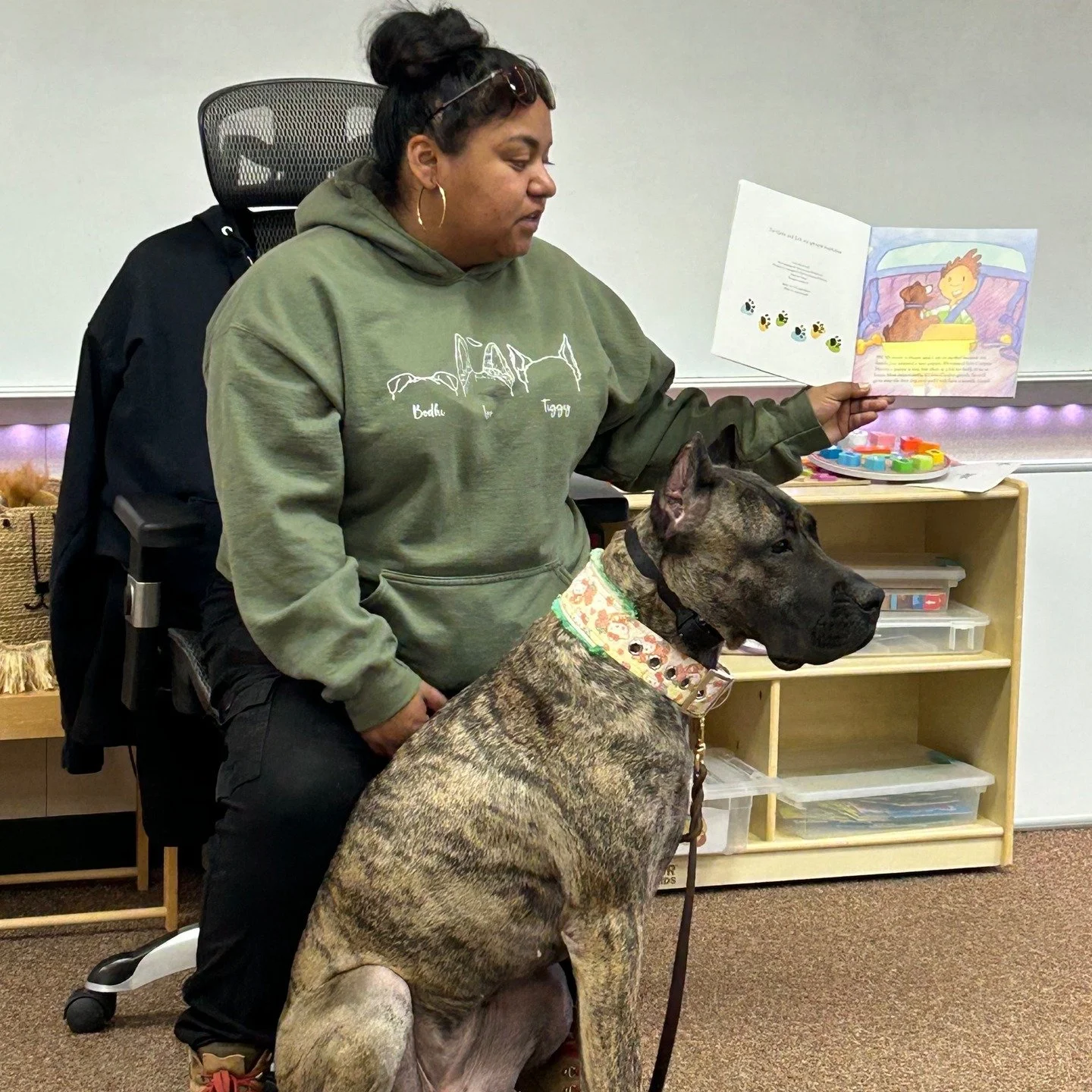 Thank you to @humanesocietyic for your fantastic work in the community! #humaneeducation #bookforkids #tailsthatteach #dogs #puppies #kindness #compassion #empathy #literacy #responsiblepetownership #elcentro #california