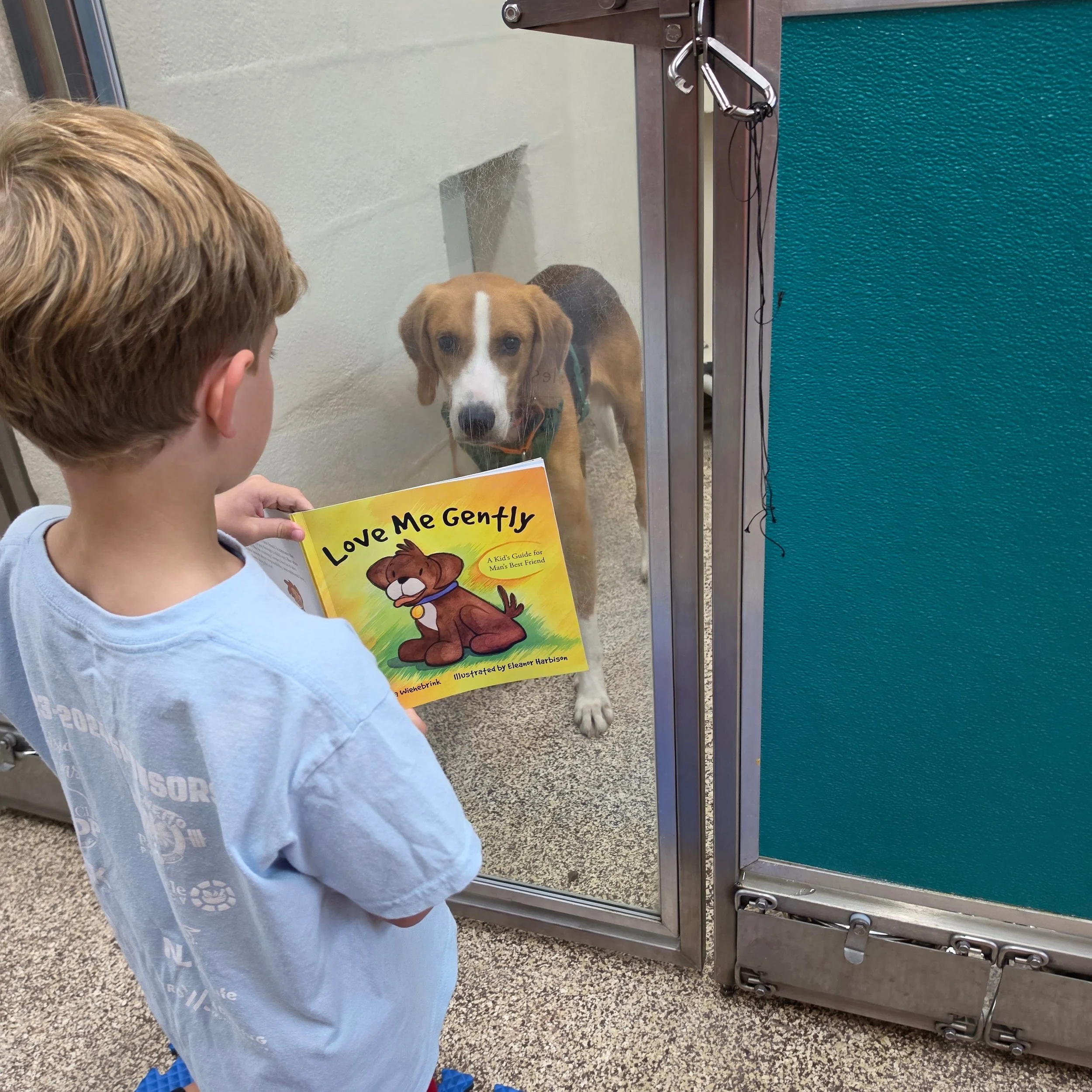 Thank you @charlestonanimalsociety for the kind words..."Each year, we witness our campers being empowered as they comfort shelter animals while also boosting their confidence in reading through the "Love Me Gently" book. The Tails Tha