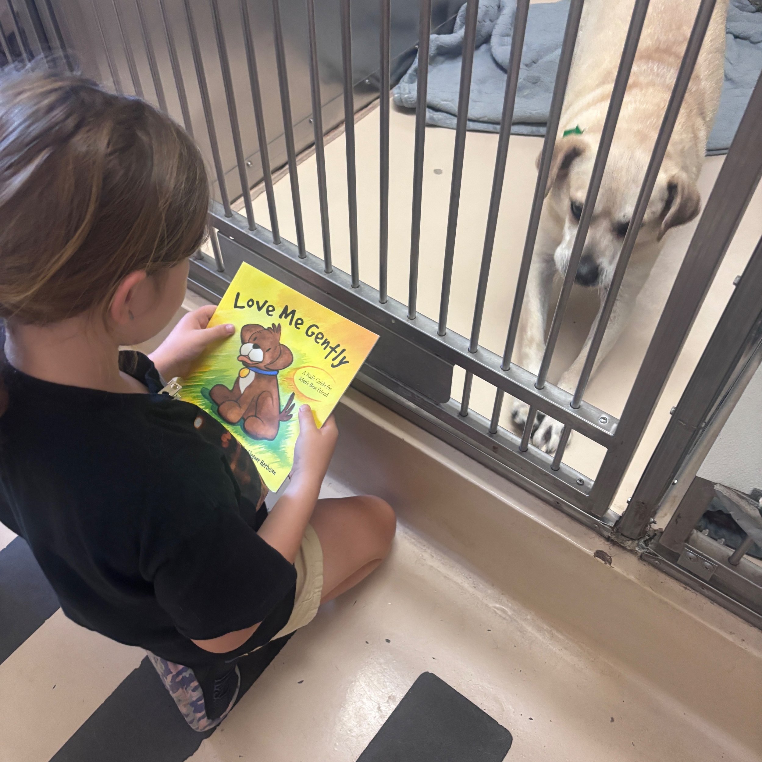 Thank you to @theanimalpad for putting our books to great use at Camp Tappy Tails this summer. #humaneeducation #dogsofinstagram #puppies #summercamp #kindness