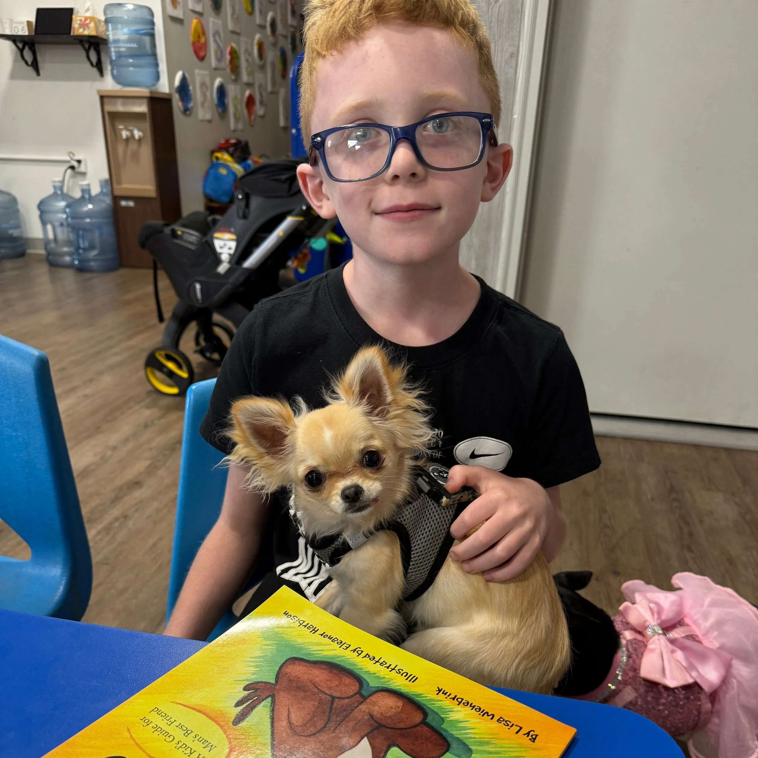 Kindness &amp; literacy...a great way to start the school year! @jeffersonctyhumane #humaneeducation #kindness #literacy #dogsofinstagram #booksforkids