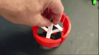 Is it a gripper? Is it a brake? You decide. It was designed and 3D printed as a concept prototype.