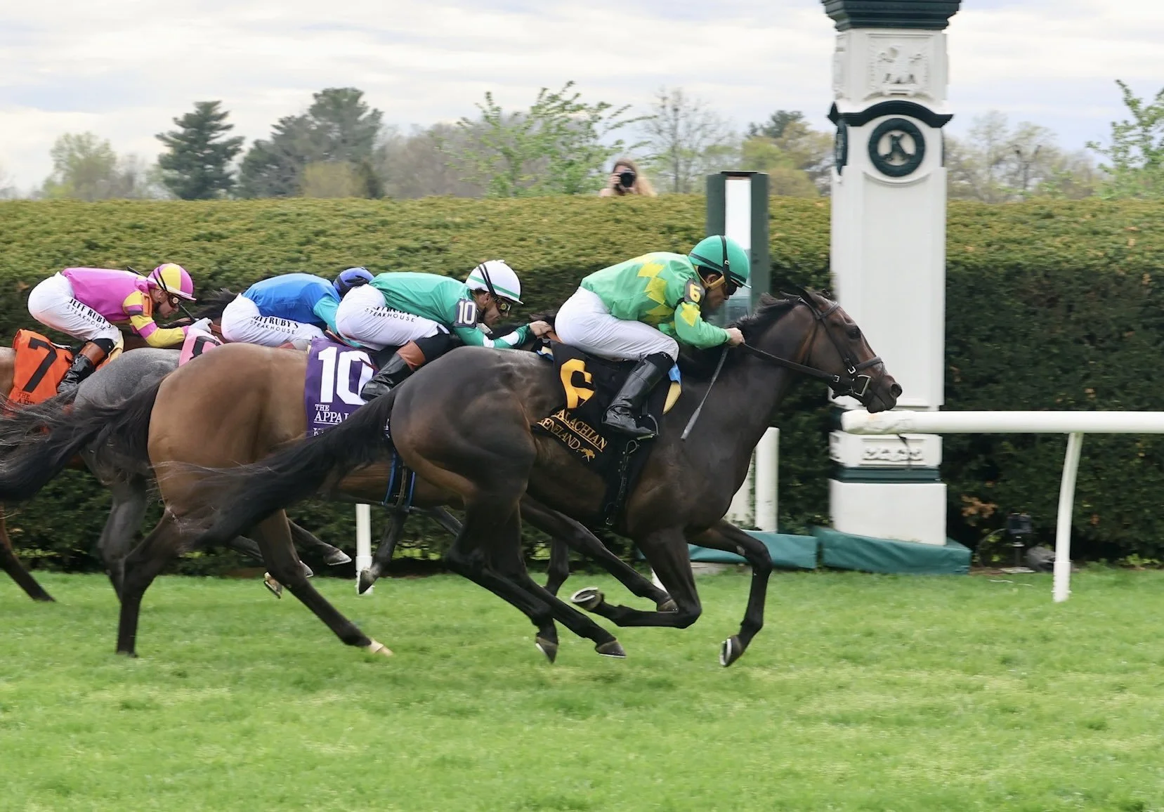 Storm’s Wake Breaks Through with Grade 2 Appalachian Victory