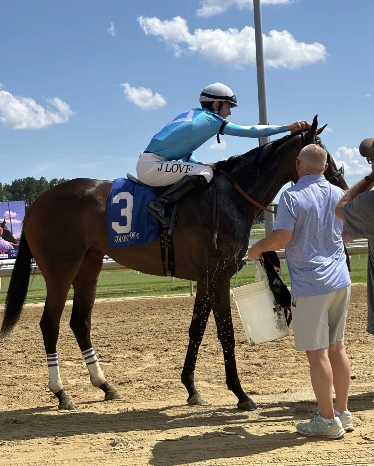 Emerald Spun Continues Winning Ways at Colonial Downs