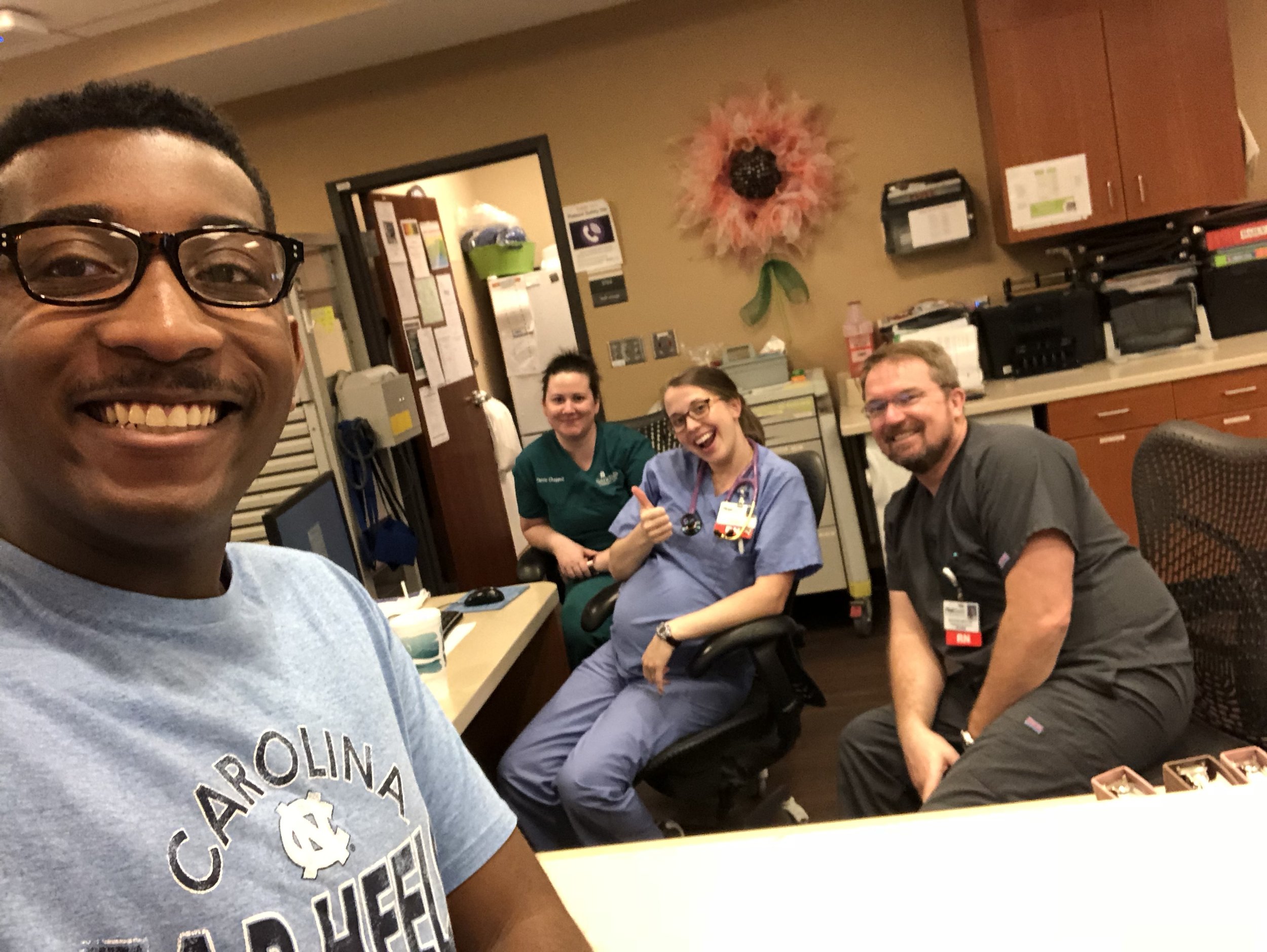 Lending a helping hand! Camaraderie in Nursing!