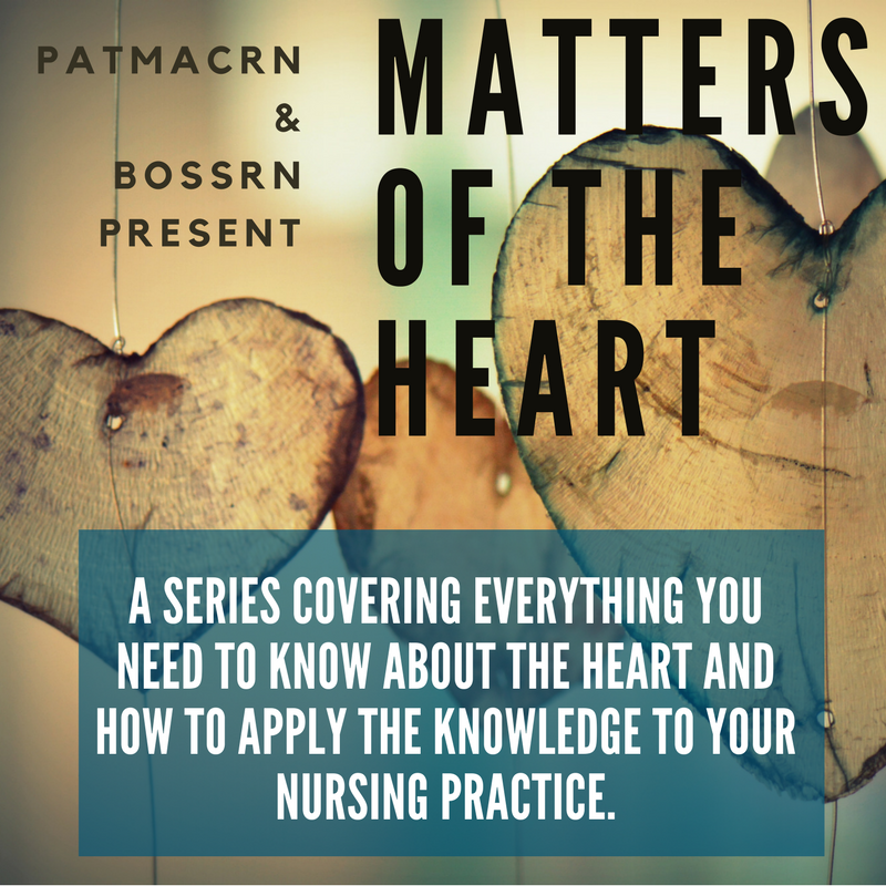 Disclaimer: This material should be used to supplement your understanding of the cardiovascular system. Any use of the information given in this post series is at your own risk and should be verified prior to making it a part of your nursing practic…