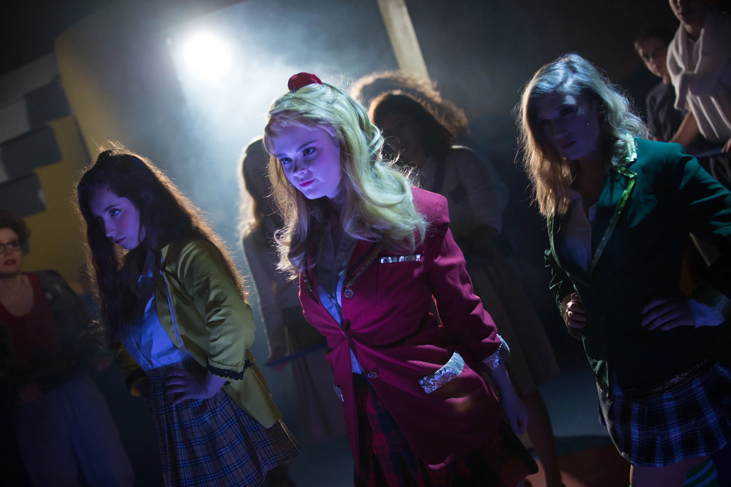 A shot from the opening song “Beautiful” introducing the Heathers.PC Ben Bagley