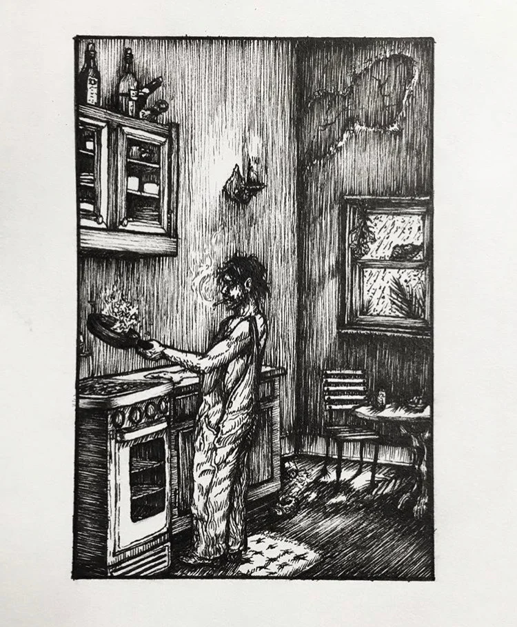 Dinner with the Rain