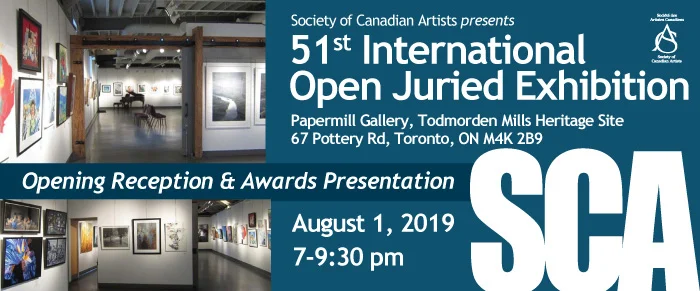 Two of my works will be included in this Exhibition. On until August 23, 2019