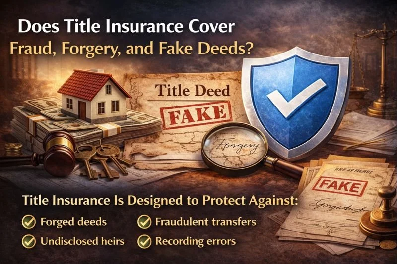 Does Title Insurance Cover Fraud, Forgery, and Fake Deeds?