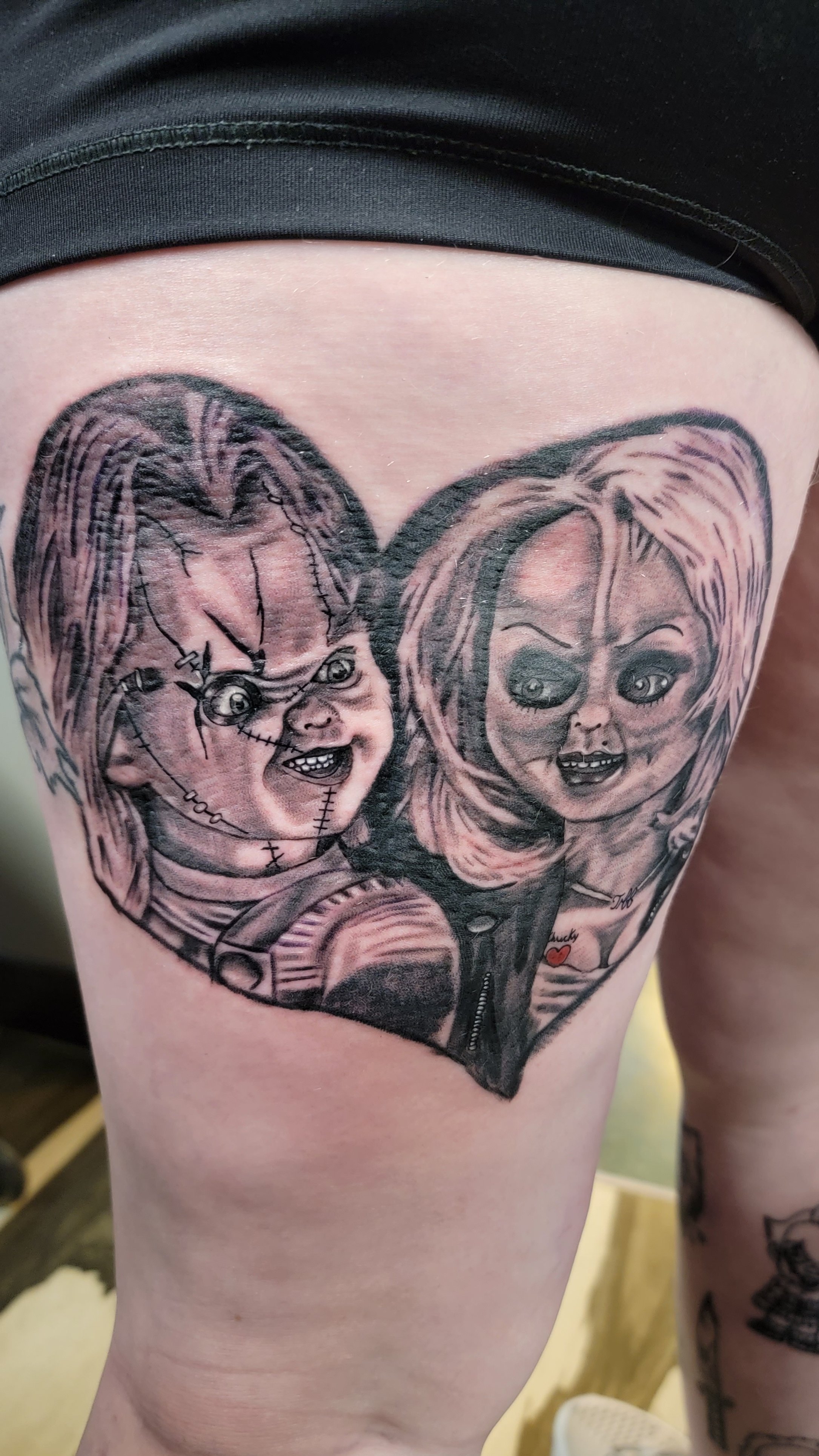 Chucky tattoo by Dave Paulo  Photo 22847