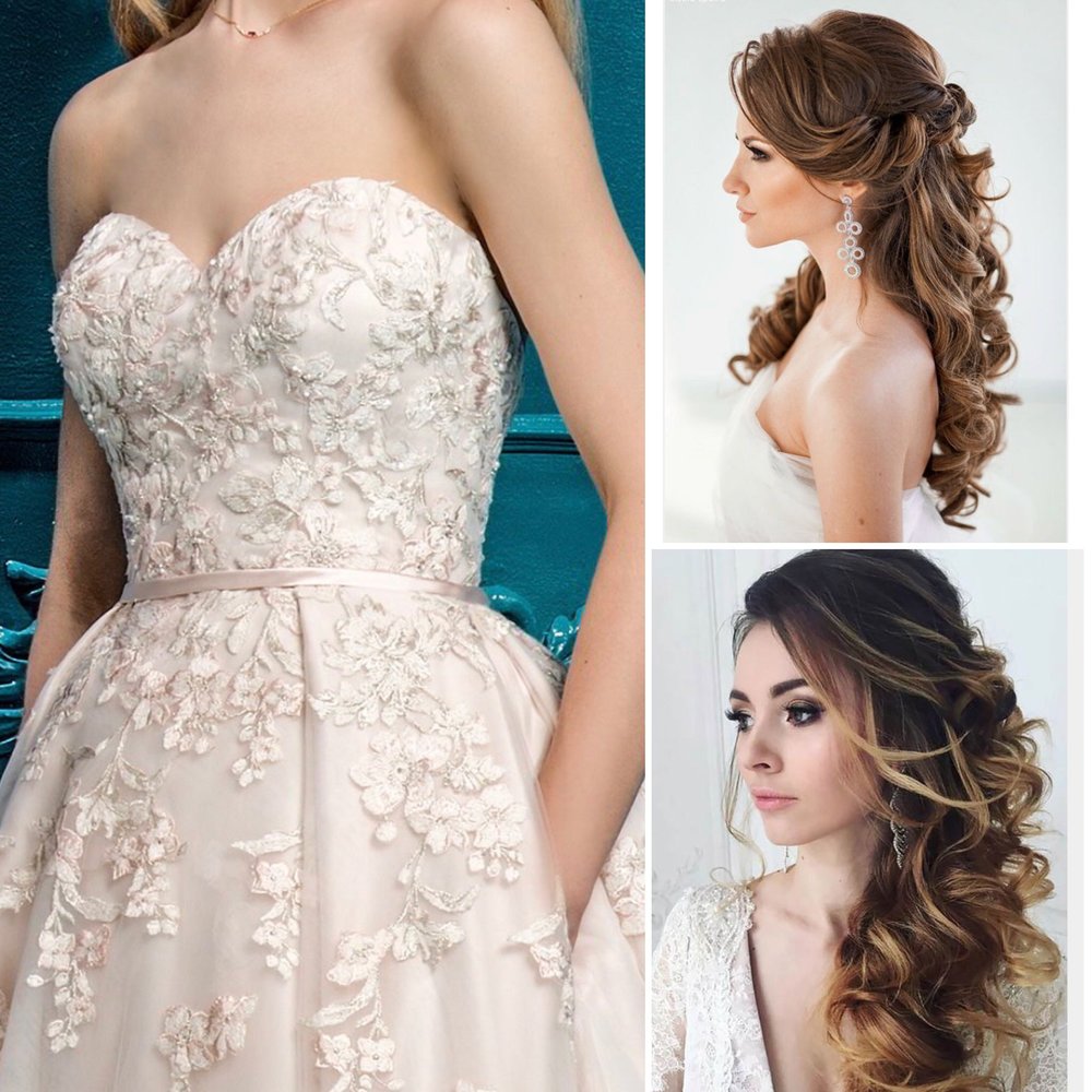Hairstyles that Compliment Your Wedding Dress