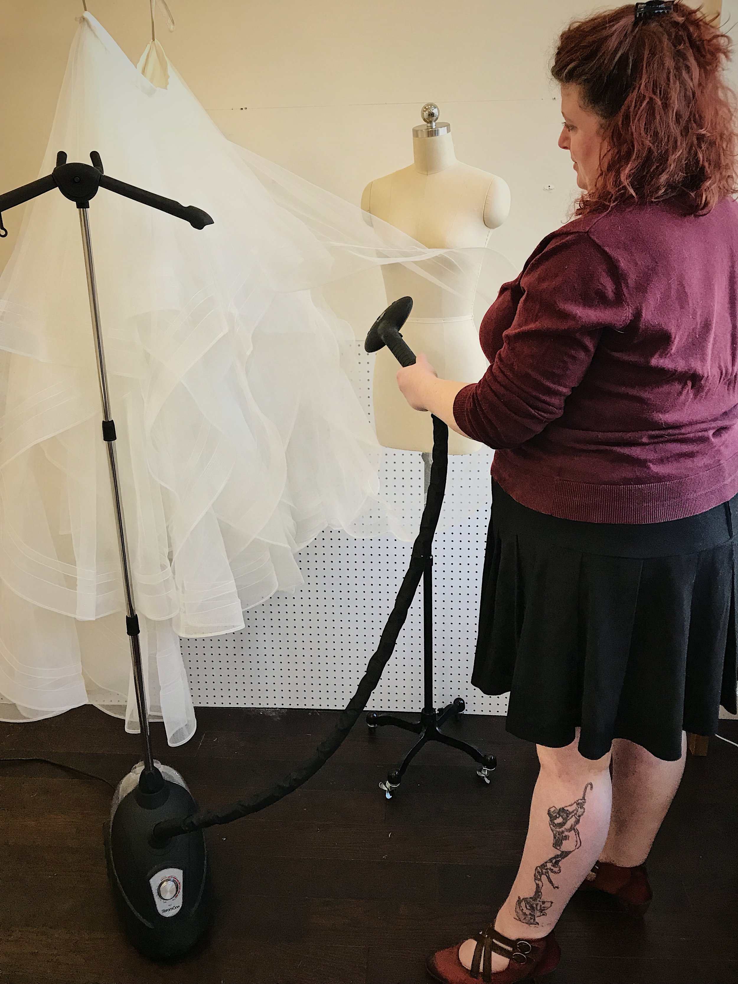 Ten Tips for Steaming Your Wedding Dress