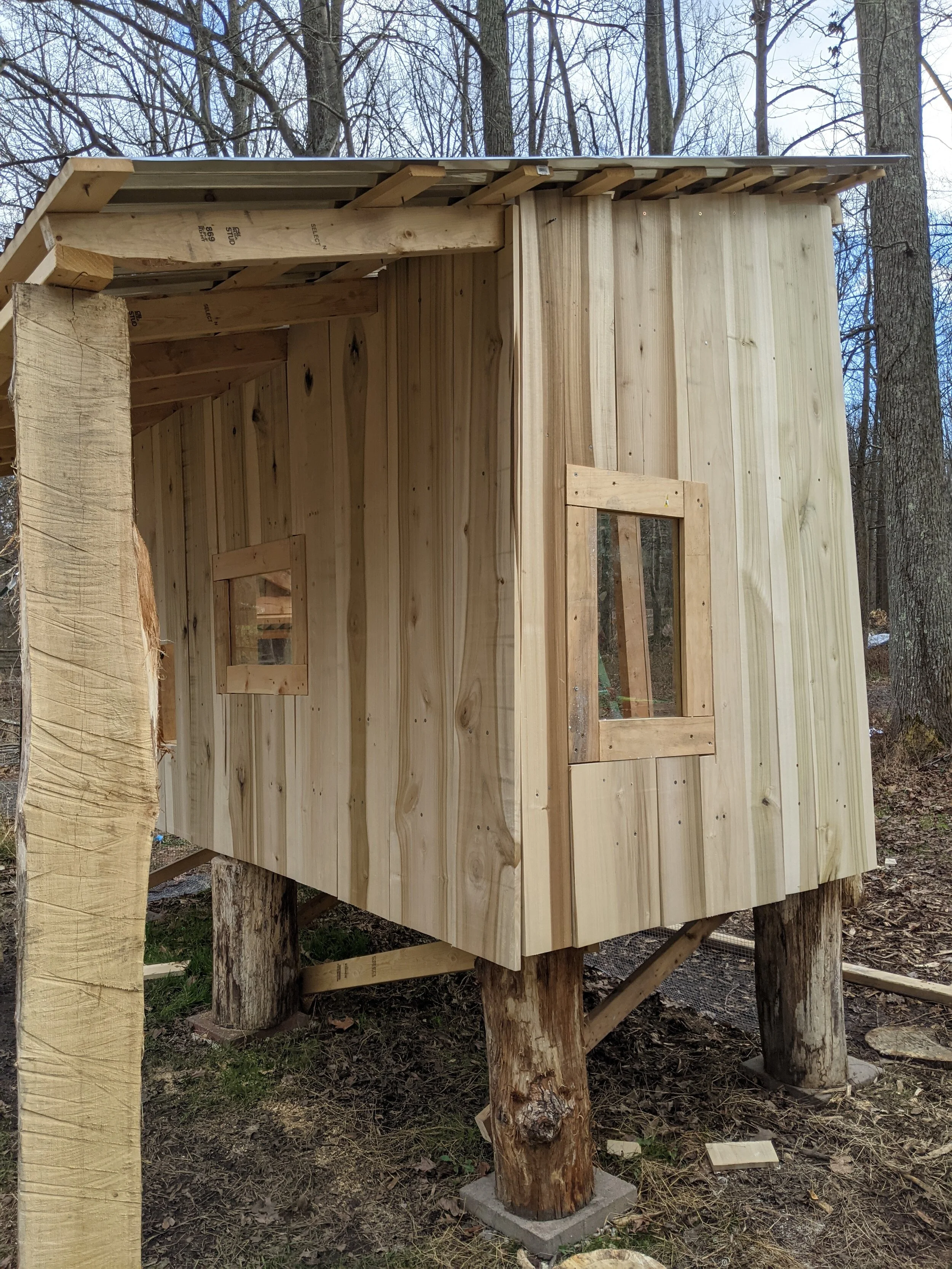 Fort Clux, the revenge of the siding…