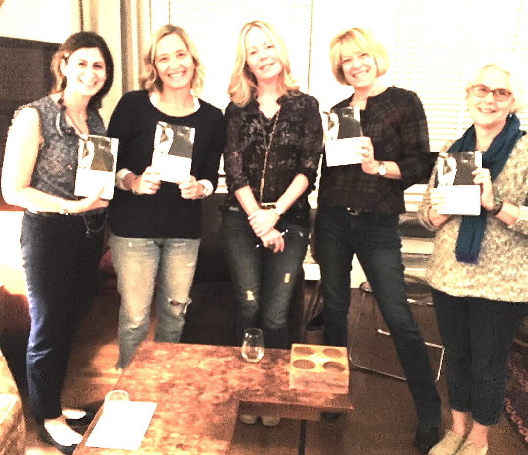 Novelist and memoirist Dani Shapiro at her Pop-Up Book Group for HOURGLASS