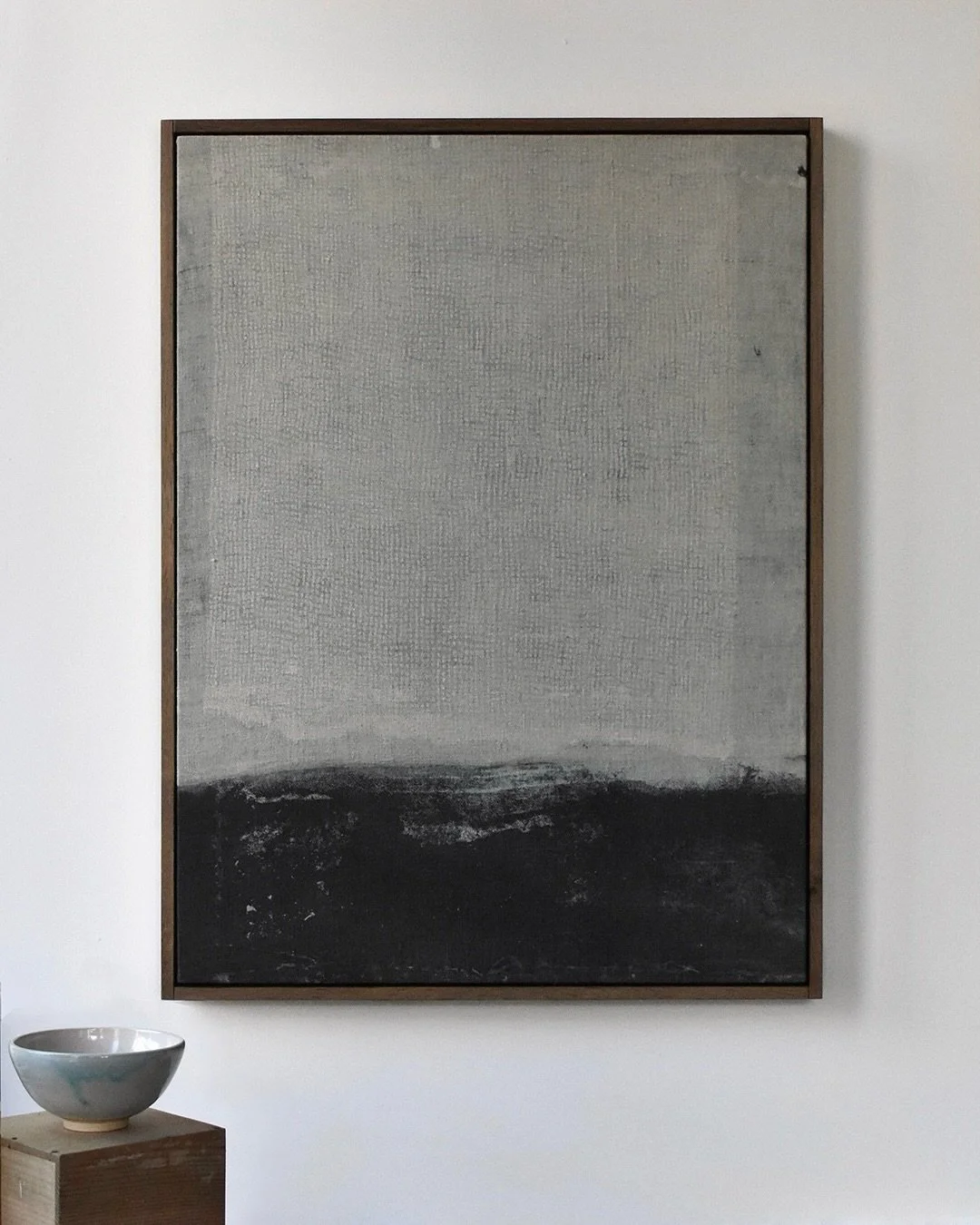 &ldquo;Tangwick&rdquo; 45 x 60cm, framed in fumed Scottish oak. Available.