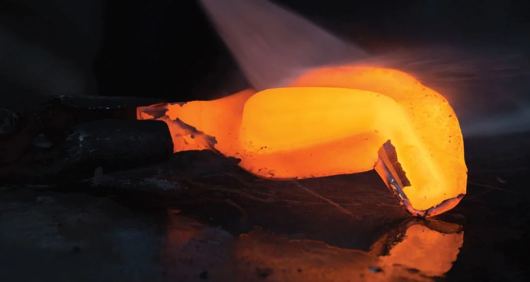 CG Close Crop Rinse of Hot Forging.JPG