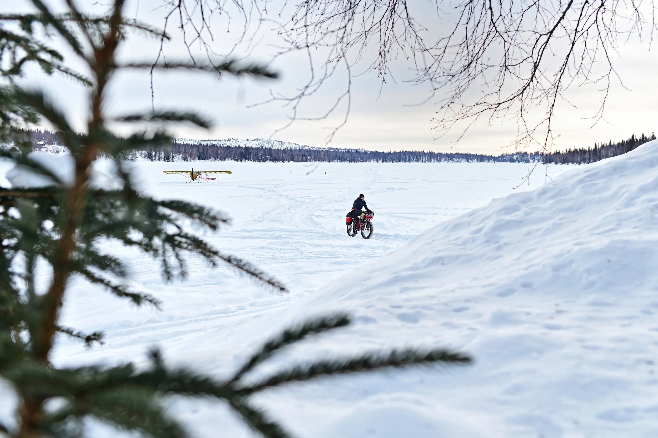 Toni Lund, from Paimio, Finland. Toni is currently 120 miles into the race.