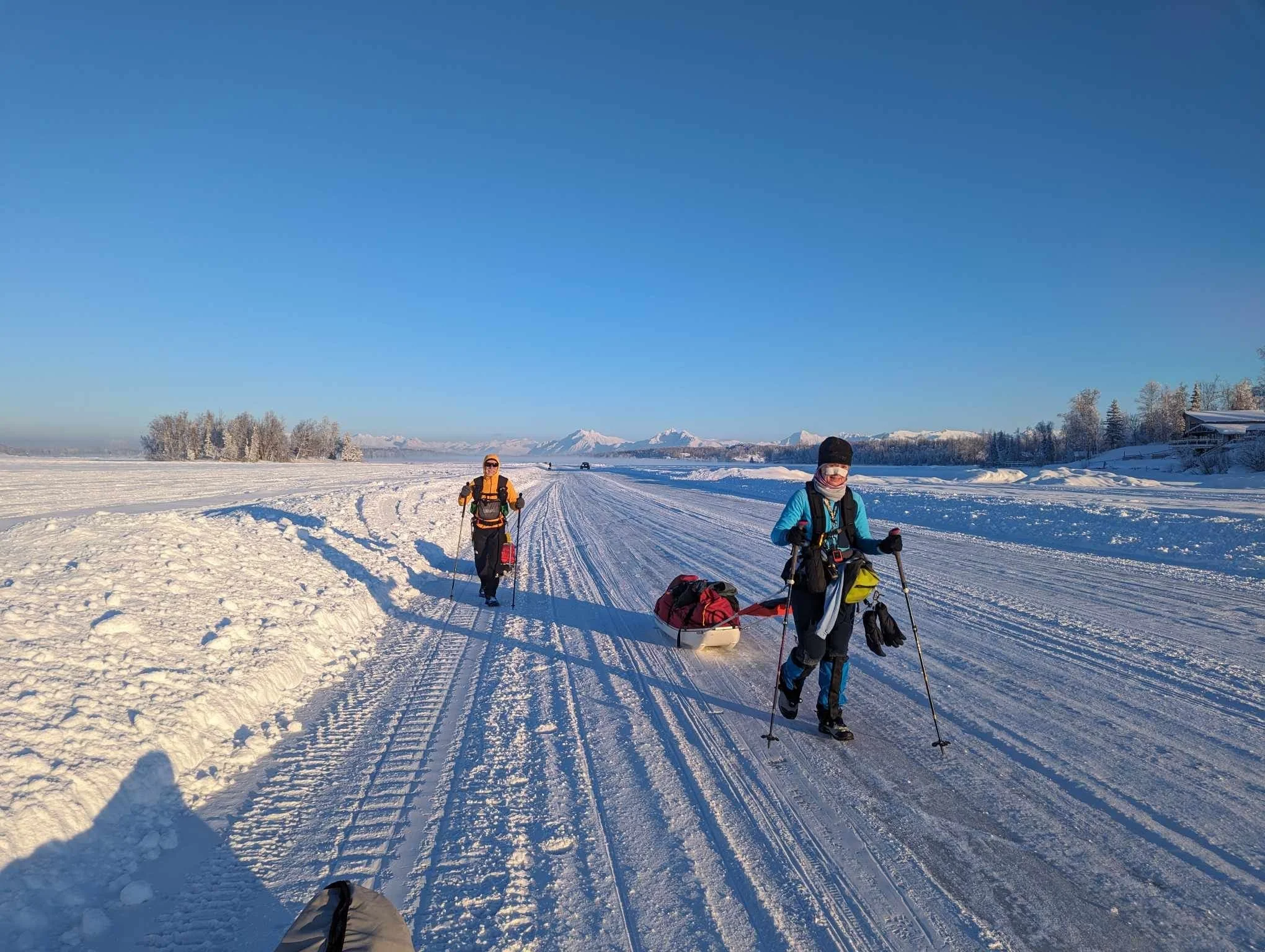 Iditarod Trail Invitational, and they're off! 