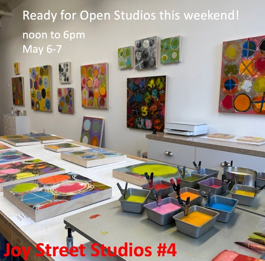 I&rsquo;d love to see you at Open Studios this weekend! 
Saturday &amp; Sunday 
Noon-6pm 

Joy Street Studios
86 Joy Street (Brickbottom Arts District)
Studio 4
Somerville, MA

#art #painting #openstudios #somervilleopenstudios #somerville #artists
#