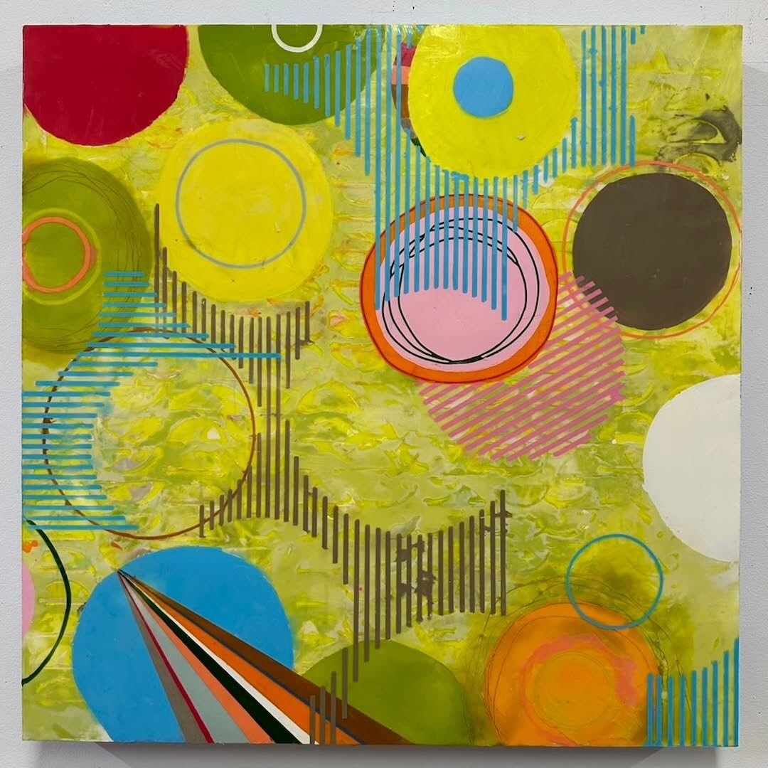 Repost from @pelllucyartists
&bull;
Second Chances, by Deborah Peeples (Encaustic on panel, 24 &times; 24.&rdquo;) &nbsp;Her work is featured in the latest Pell Lucy online exhibit, Beyond the Ken, now on Artsy.net. Link in bio.

From the curatorial 