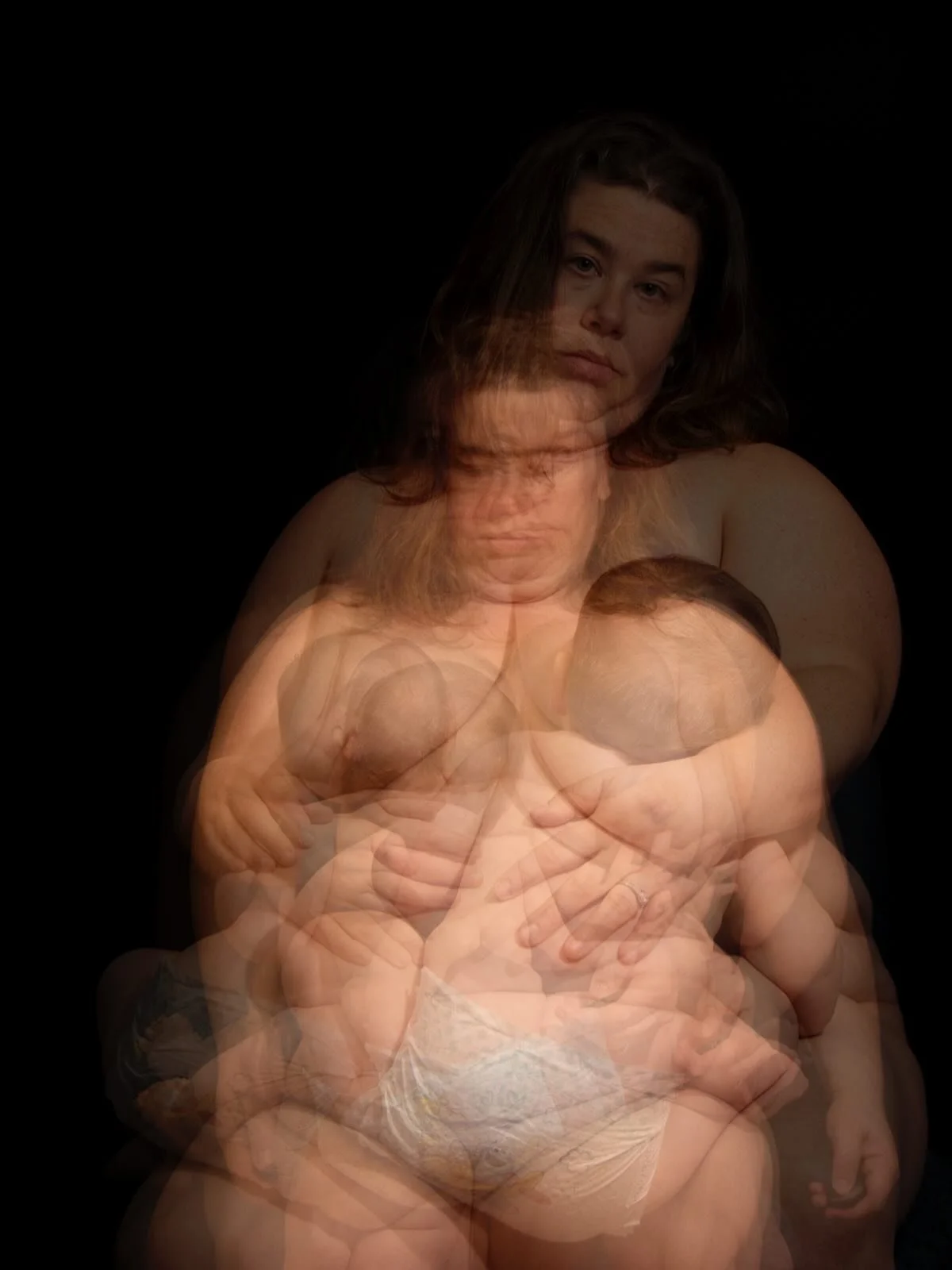 We are thrilled to have the powerful work of Robin Assner-Alvey @rhassneralvey included in Motherhood As Muse. This 7.5 x 5.5&rdquo; digital print is from her &ldquo;Motherhood&rdquo; series. 

On view 10/23-12/21 at the Concord Center for the Visual